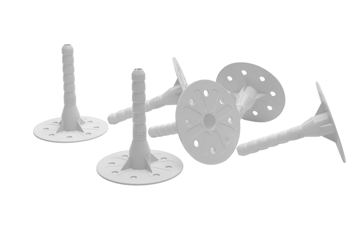 Plastikinis garsą izoliuojantis „grybas“