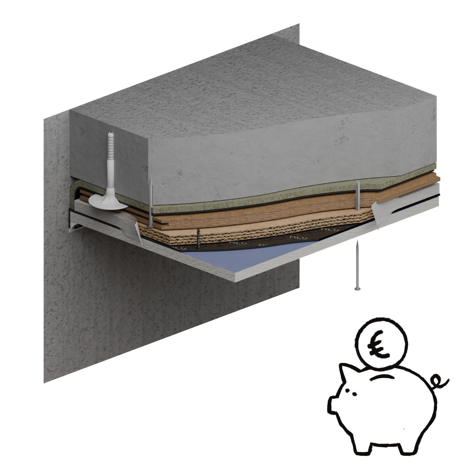 GD CEILING BUDGET rinkinys